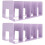 2 Pcs Drawer Organizers And Storage Acrylic Book Stand Bookend 5