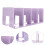 2 Pcs Drawer Organizers And Storage Acrylic Book Stand Bookend 8