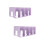 2 Pcs Drawer Organizers And Storage Acrylic Book Stand Bookend 7