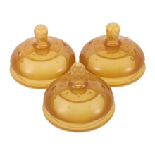 3Pcs Baby Bottle Nipples For Newborn Milk Feeding Silicone Replacement