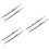 6 Pcs Steel Elbow Tweezers Set Multifunctional Thickened Pointed Tips 7