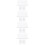 4Pcs Punch-Free Floating Shelf Transparent Acrylic Wall Mount Rack 10