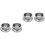 4 Pcs Stainless Steel Water Kettle Covers Practical Lids 5