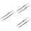 6 Pcs Steel Elbow Tweezers Set Multifunctional Thickened Pointed Tips 6
