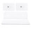 4Pcs Punch-Free Floating Shelf Transparent Acrylic Wall Mount Rack 2