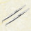 6 Pcs Steel Elbow Tweezers Set Multifunctional Thickened Pointed Tips 10