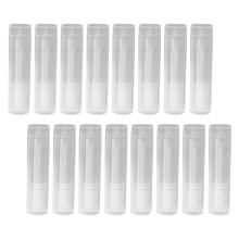 200Pcs Transparent Lip Gloss Tubes Bulk with Humanized Column Design