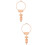 2Pcs 360 Degree Adjustable Wooden Cross Stitch Frame Stand 8
