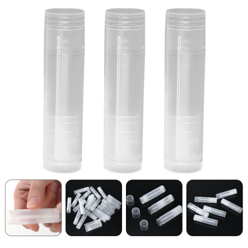 200Pcs Transparent Lip Gloss Tubes Bulk with Humanized Column Design 2