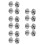 5 Pairs Alloy Train Wheels For Electric Model Trains Diy Replacement 5