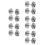 5 Pairs Alloy Train Wheels For Electric Model Trains Diy Replacement 8