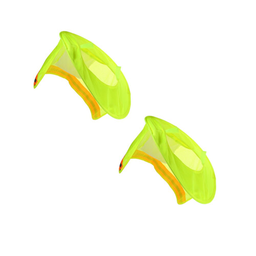 2Pcs High Visibility Breathable Hat Sunshield Cover For Hard Hat 2