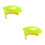 2Pcs High Visibility Breathable Hat Sunshield Cover For Hard Hat 9