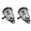 2Pcs Motorcycle Dashboard Odometer Off Road With Indicator Light 4