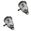 2Pcs Motorcycle Dashboard Odometer Off Road With Indicator Light 5