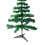 5Pcs Green Plastic Christmas Tree Rack Stable Detachable Home Stand 4