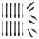 24 Pcs 45mm 2Ba Thread Aluminum Dart Shafts For Throwing 7