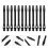 24 Pcs 45mm 2Ba Thread Aluminum Dart Shafts For Throwing 9