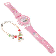 4 Sets Electric Silicone Watch for Children Wear-Resistant