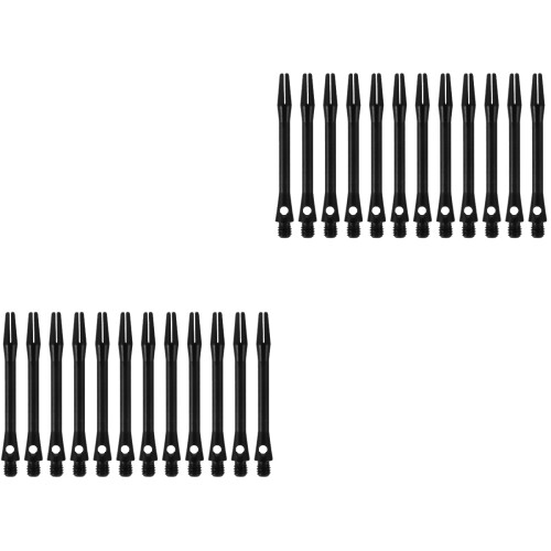 24 Pcs 45mm 2Ba Thread Aluminum Dart Shafts For Throwing 1