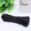 2Pcs Diy Stretch Knitting Elastic Spool Cord Bands Black 11