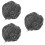 3Pièces Perruques Costume Gris Et Authentique 9