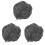 3Pièces Perruques Costume Gris Et Authentique 4