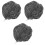 3Pièces Perruques Costume Gris Et Authentique 5