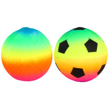 6Pcs Colorful PVC Soccer Balls Kids Football Toy Indoor Outdoor Use