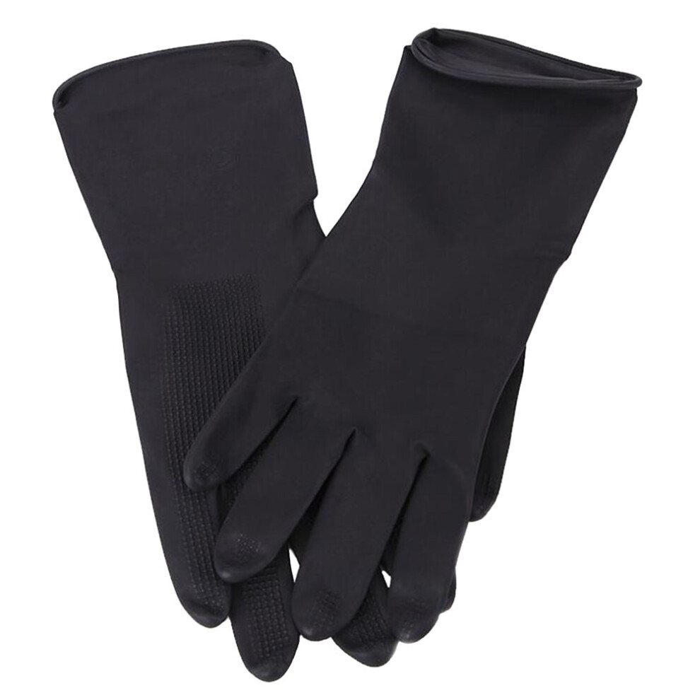 Happyyami 10 Pairs Non Slip Hair Dye Gloves Latex Hand Protectors For Women Men
