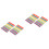 4 Boxes Water-Soluble Dust-Free Chalk Graffiti Child Stick 4