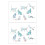 4 Pcs Lovely Cat Shape Rainbow Electrostatic Removable Glass Stickers 2