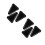 6Pcs Universal Black Silicone fork Secure Base for Musicians 7