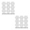 20Pcs Durable Black Fish Guards Nylon Pond Nets for Bird Protection 10