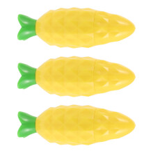 12 Pcs Cute Pineapple Lip Balm 3.4g Hydrating Non Oily Portable