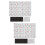4 Sheets Beginner Piano Keyboard Stickers For Electronic Organ 7