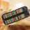 Rollup Pencil Case Canvas Organizer With 36 Slots Black 3