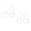 8Pcs Assorted Color -Chin Instrument Strings Durable Alloy Material 10