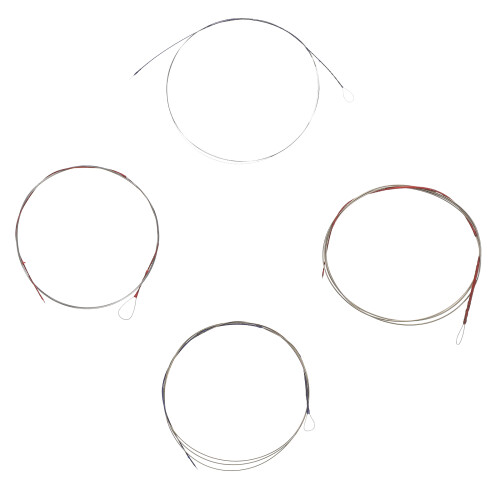 8Pcs Assorted Color -Chin Instrument Strings Durable Alloy Material 1