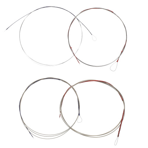 8Pcs Assorted Color -Chin Instrument Strings Durable Alloy Material