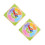 2Pcs Wooden Teaching Clock For Math And Time Learning 9