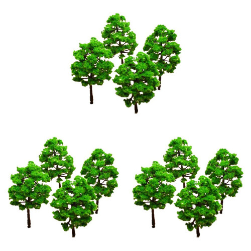 30 Pcs 3.0 Inch Green Scenery Landscape Model Tree 1