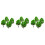 30 Pcs 3.0 Inch Green Scenery Landscape Model Tree 4