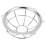 3Pcs Durable Metal Detector Covers Silver Fire Sprinkler Guards 2