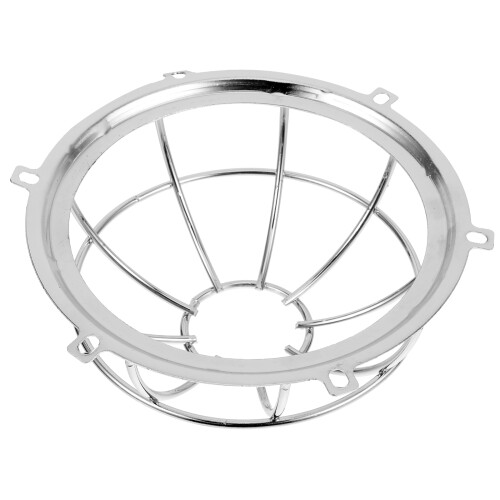 3Pcs Durable Metal Detector Covers Silver Fire Sprinkler Guards 1