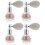 4 Pcs Makeup Glitter Sprayer Bottle For Highlighter 6