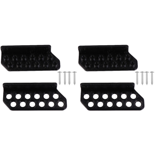 2 Pairs Wall-Mounted Arrow Rack Self-Adhesive Display Holder 1
