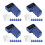 4Pcs Blue Rfid Copier ABS Handheld Portable Key Fob Duplicator 2
