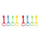 8 Pcs Pull Up Rings For Infant Toddler Kids Walking Exercise Support 4
