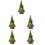 5Pcs Succulent Gnome Plush Doll Decor For Table And Desktop 8